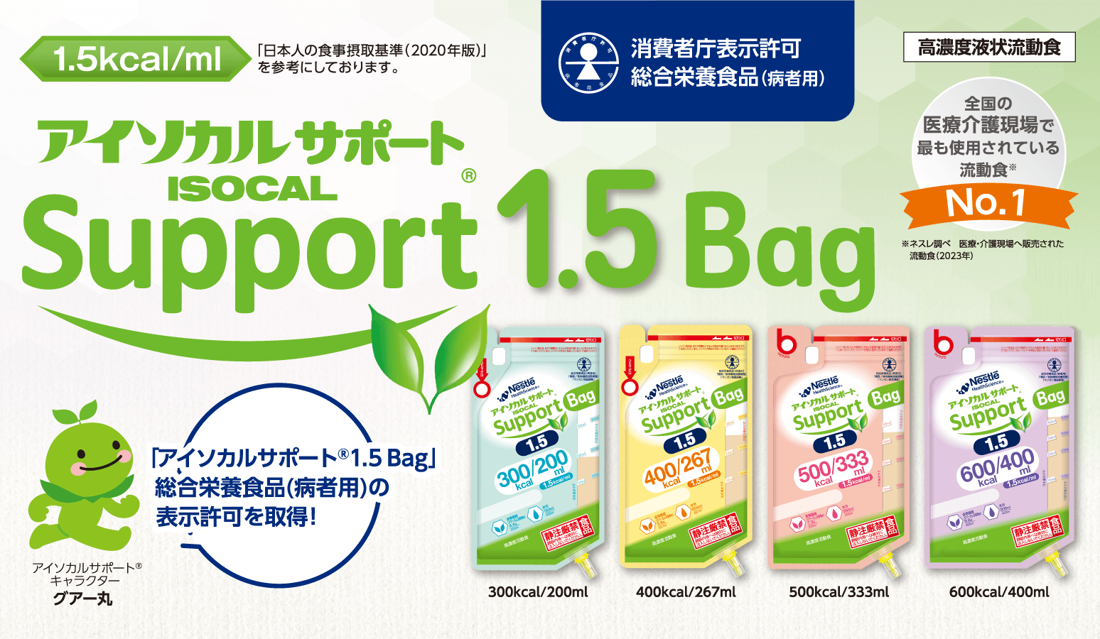 アイソカルサポート® 1.5 Bag